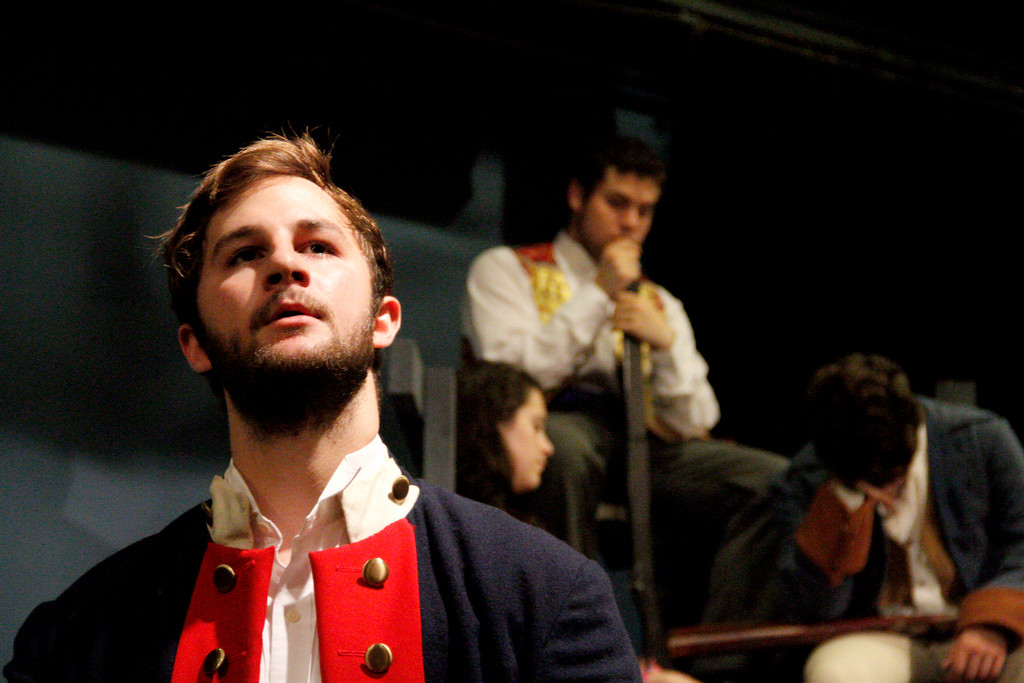 Alex Walton performs during a rehearsal of the Riverdale Rising Stars' 'Les Miserables — School Edition.'