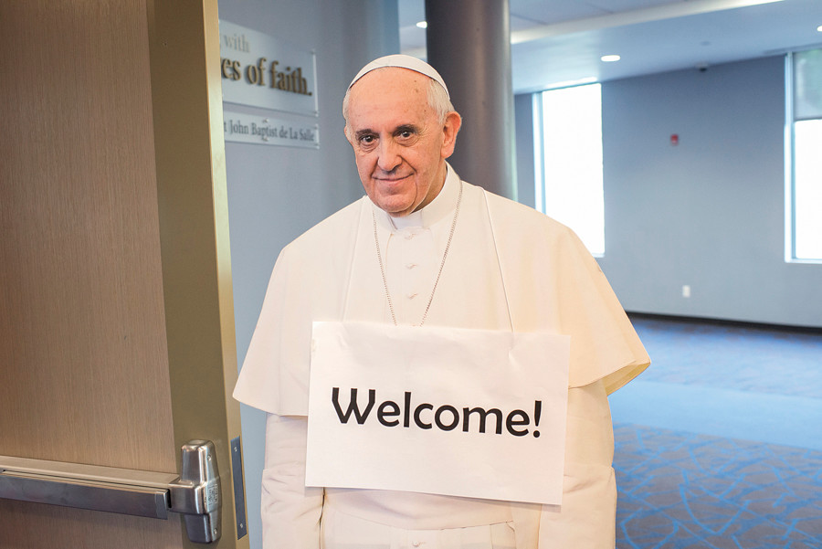 Visiting Pope message | Riverdale Press |