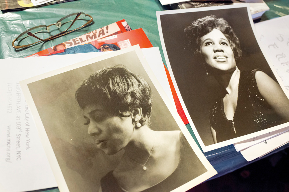 Folk singer and Riverdale resident Delores 'Dee' Dixon in photographs from the1960s and 70s.