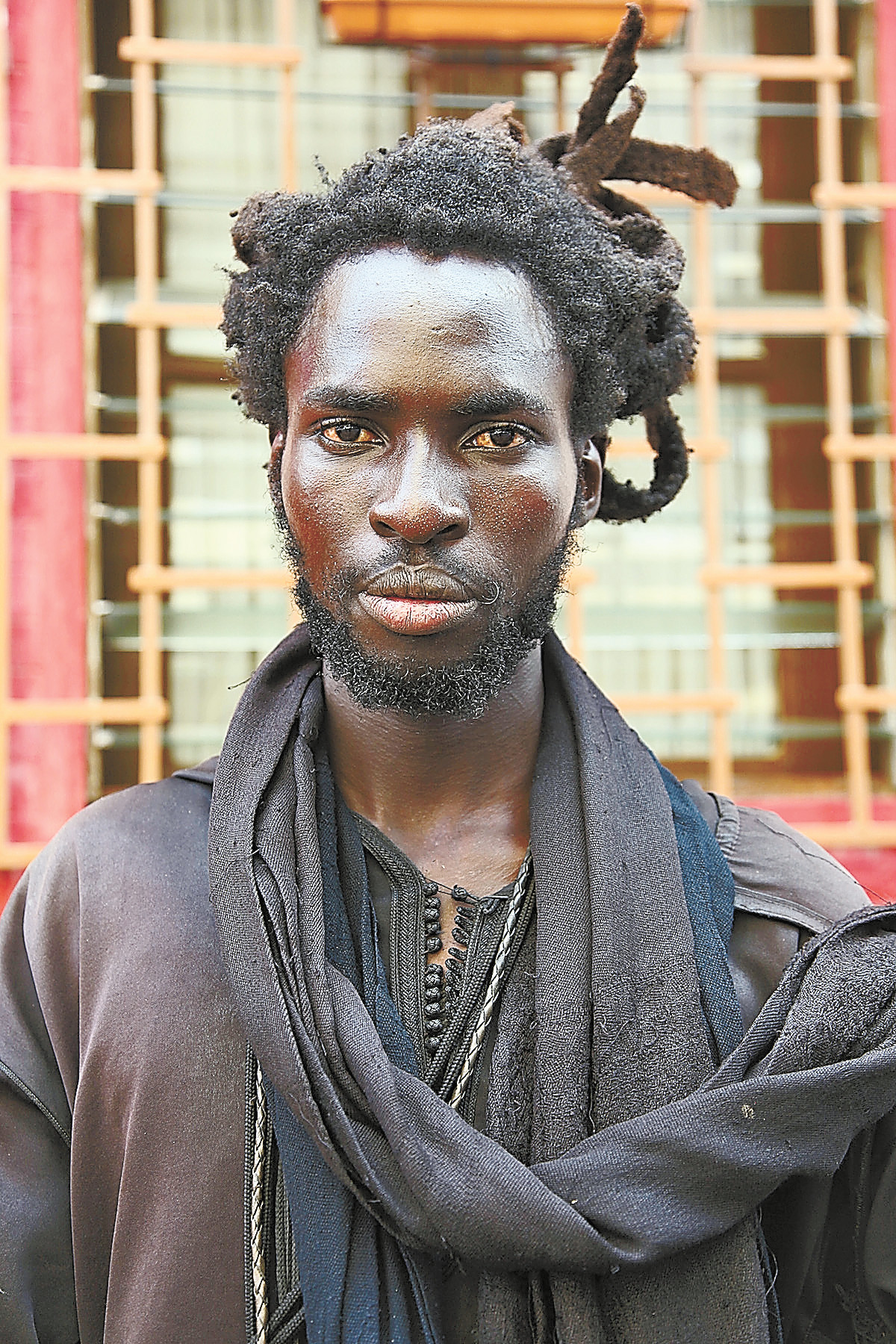 'Muhammad Faye sur l'avenue Ponty' (2014), by Laylah Amatullah Barryn.
