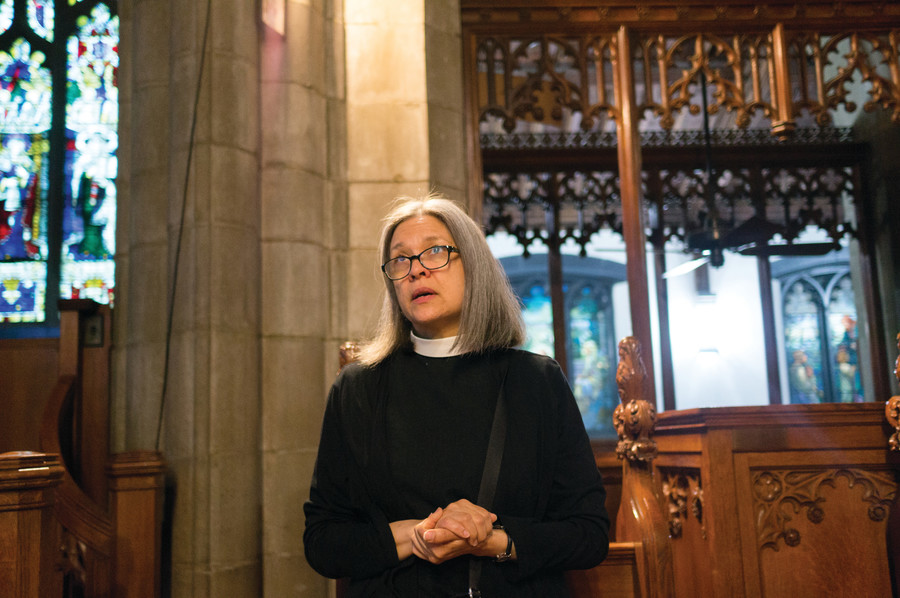 Rev. Loyda Morales talks about her experience of becoming the first female priest in her parish.