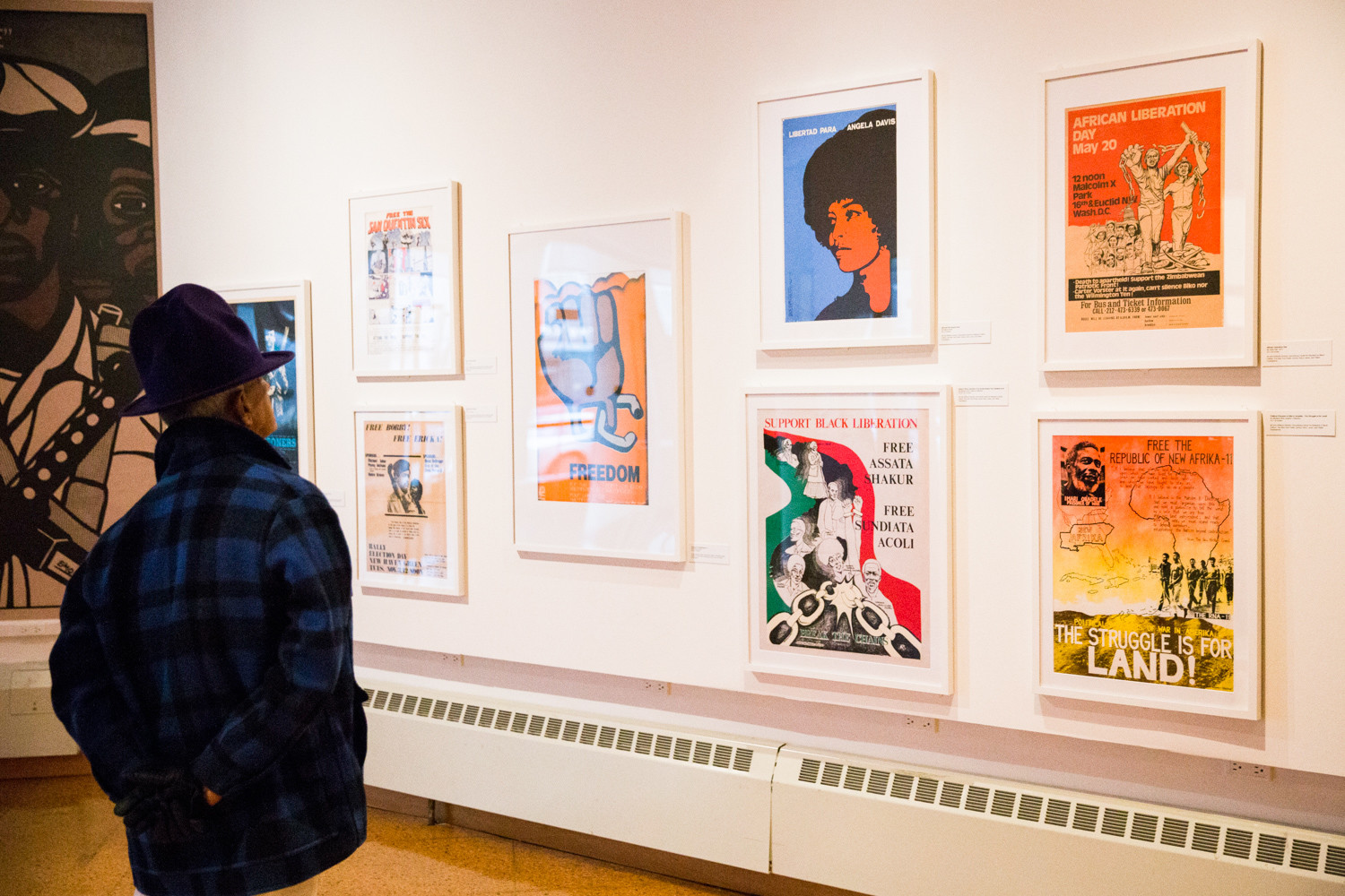 The ‘Power in Print’ exhibition at the Schomburg Center for Research in Black Culture in Harlem showcases the posters of black power movement, which took place during the 1960s and 1970s.  During the movement, African-Americans fought against racial oppression, urged economic self-sufficiency, and pushed schools to add black studies courses during the 1960s and 1970s.