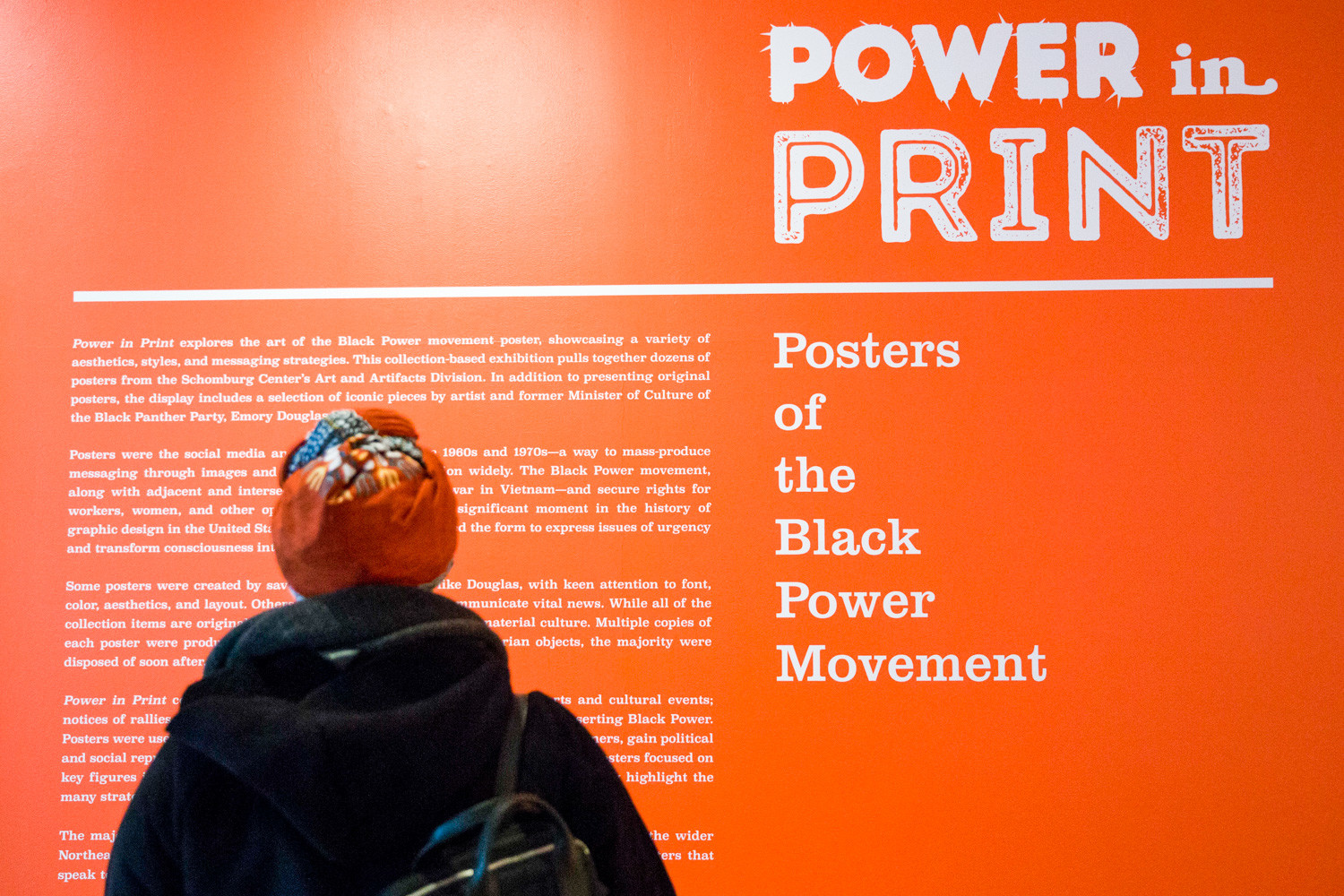 With nearly 60 pieces, ‘Power in Print’ at Schomburg Center for Research in Black Culture in Harlem, shows the posters of the black power movement. It was a dramatic change in how people organized politically and how they represented themselves, says Mark Naison, a history and African-American studies professor at Fordham University.