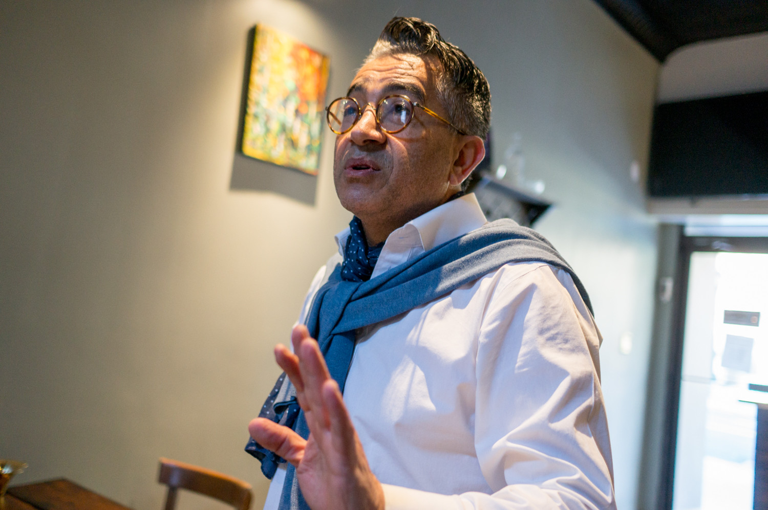 Nando Ghorchian talks about the challenges of running multiple restaurants in the new location for Caffe Buon Gusto.