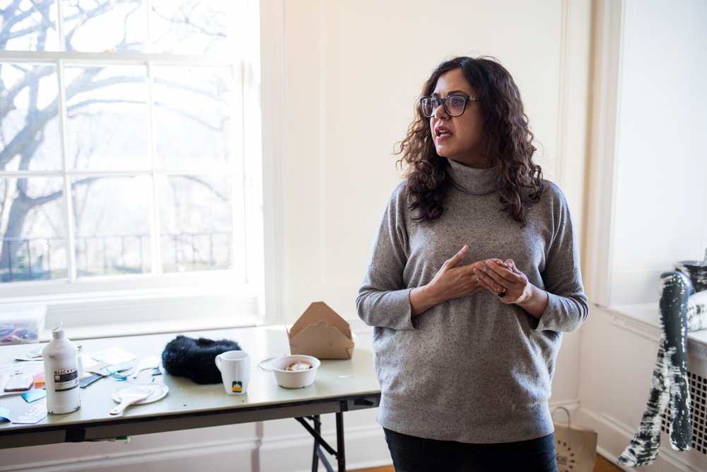 Armita Raafat talks about the influence of Islamic art on her artistic practice. Raafat is a participant in this year's Winter Workspace program at Wave Hill.