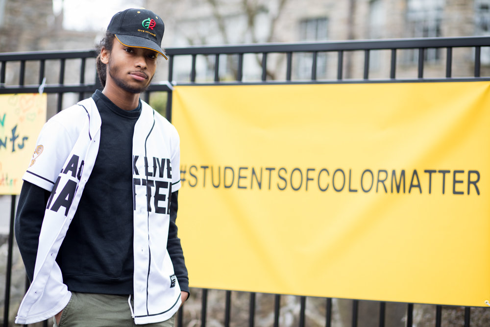 Malakai Hart was one of approximately 100 students who participated in a lock-in protest at Ethical Culture Fieldston School that started March 11. The lock-in followed weeks of mounting tension stemming from what some students felt was the administration’s inadequate response to a years-old video many have described as racist.
