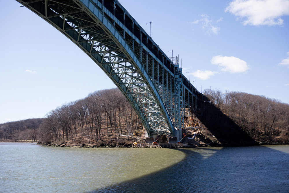 The lower section of the Henry Hudson Bridge will be closed overnights beginning Tuesday, Nov. 19.