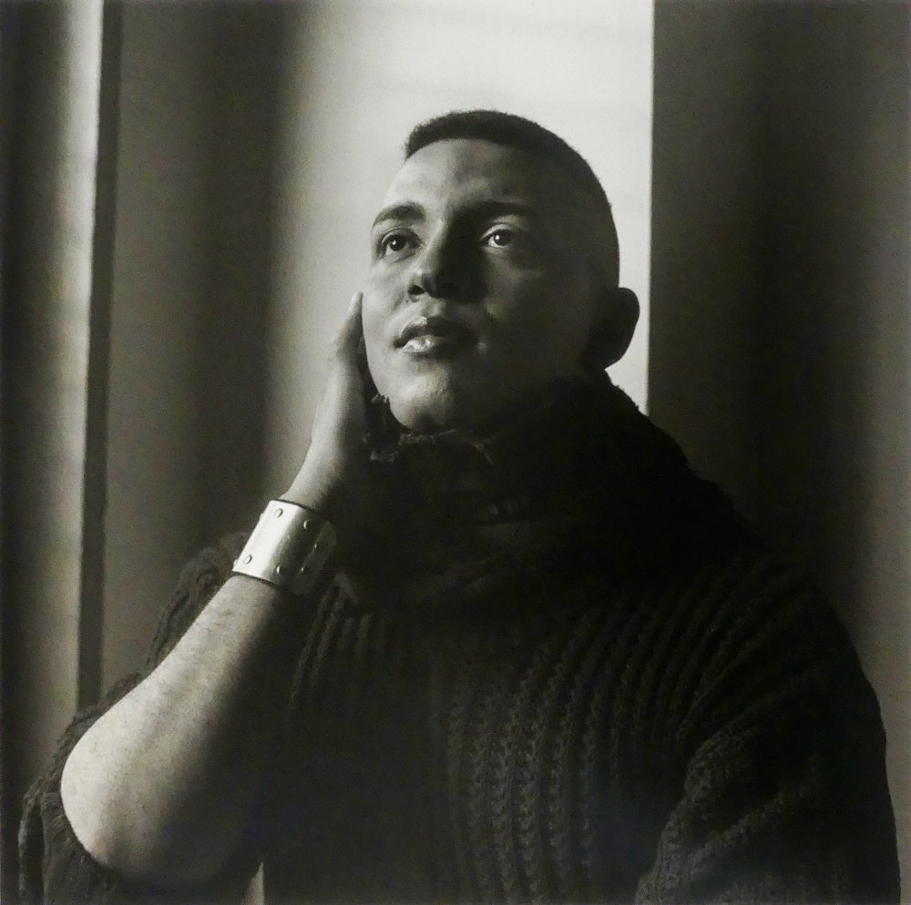 Robert Giard photographed poet Assotto Saint in New York City in 1987.