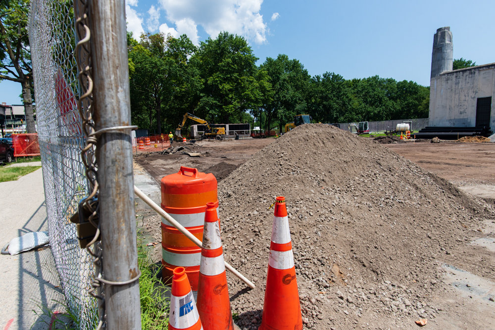 Construction is underway at Van Cortlandt Park, thanks in no small part to $5 million in funding from the organization Parks Without Borders.