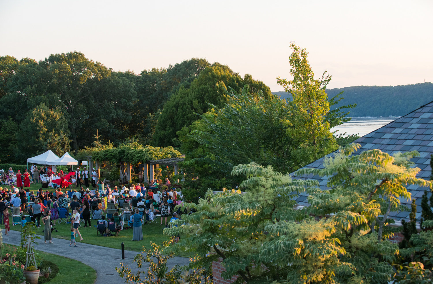 Wave Hill’s Sunset Wednesdays are a series of summer outdoor concerts marking the only times the 675 W. 252nd St., garden is open late. Preparation for each year’s series begins some six months in advance.