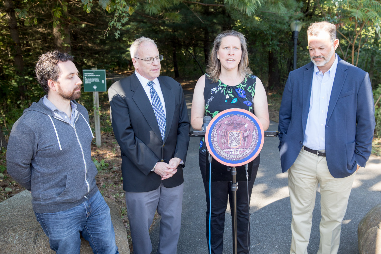 Christina Taylor, director of programs and operations at Van Cortlandt Park Alliance, is thrilled the $23.5 million needed to build a pedestrian bridge over the Major Deegan Expressway has been secured.