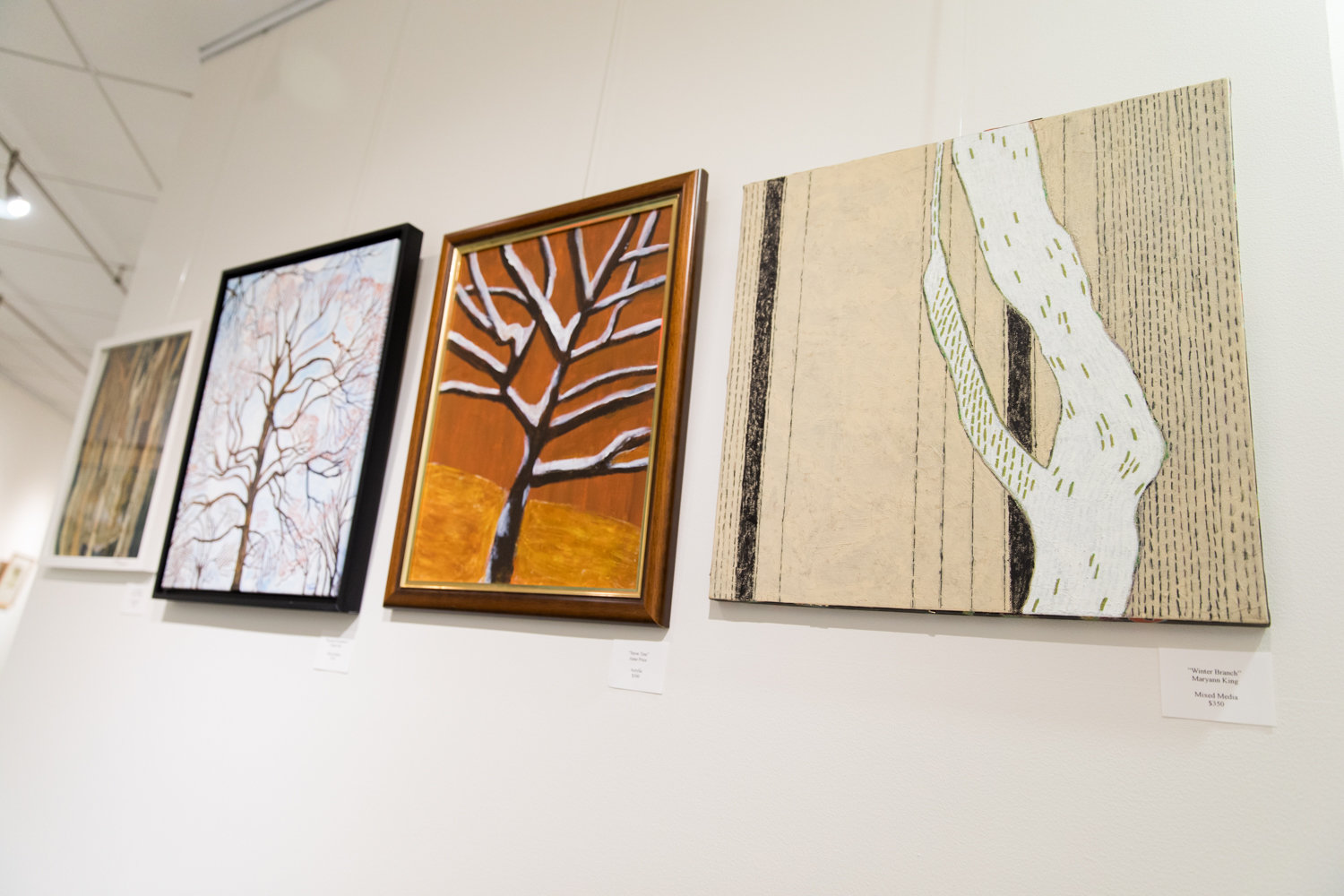 The Riverdale Y’s Gallery 18 space went full arboreal with its latest exhibition ‘Tree Time,’ which is on display through Nov. 3.