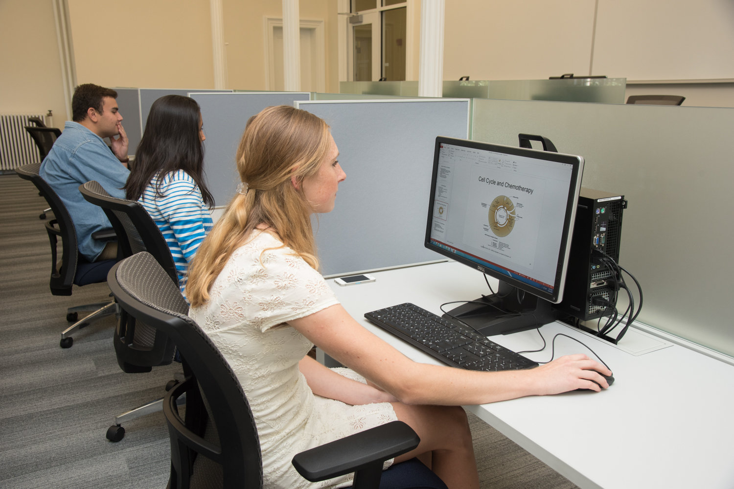 Undergraduate students at the College of Mount Saint Vincent looking to conduct research can find space in the newly opened Fishlinger Center.