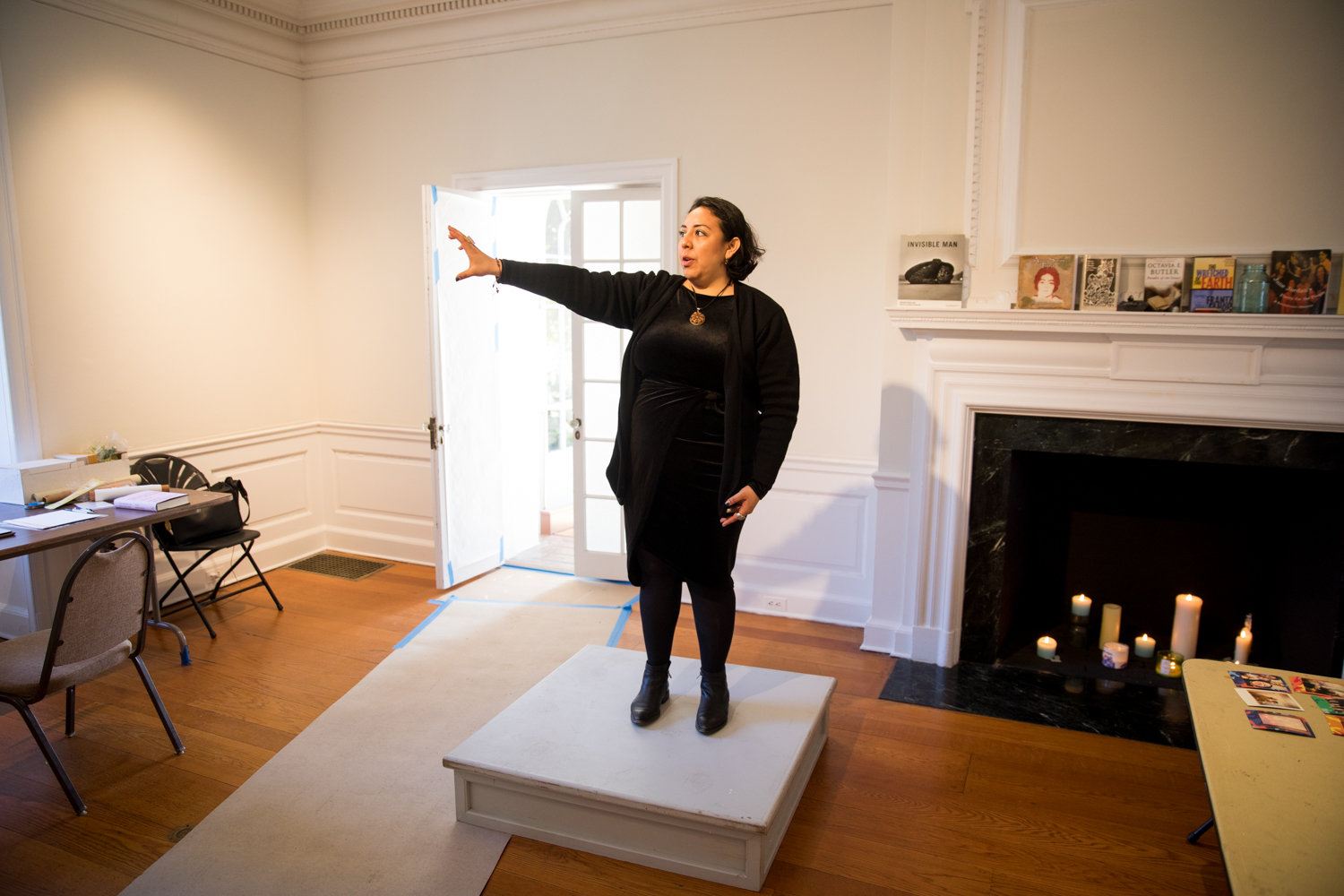 Stephanie Alvarado talks about her melding of photo archiving and choreo-poetry for her Winter Workspace residency at Wave Hill.