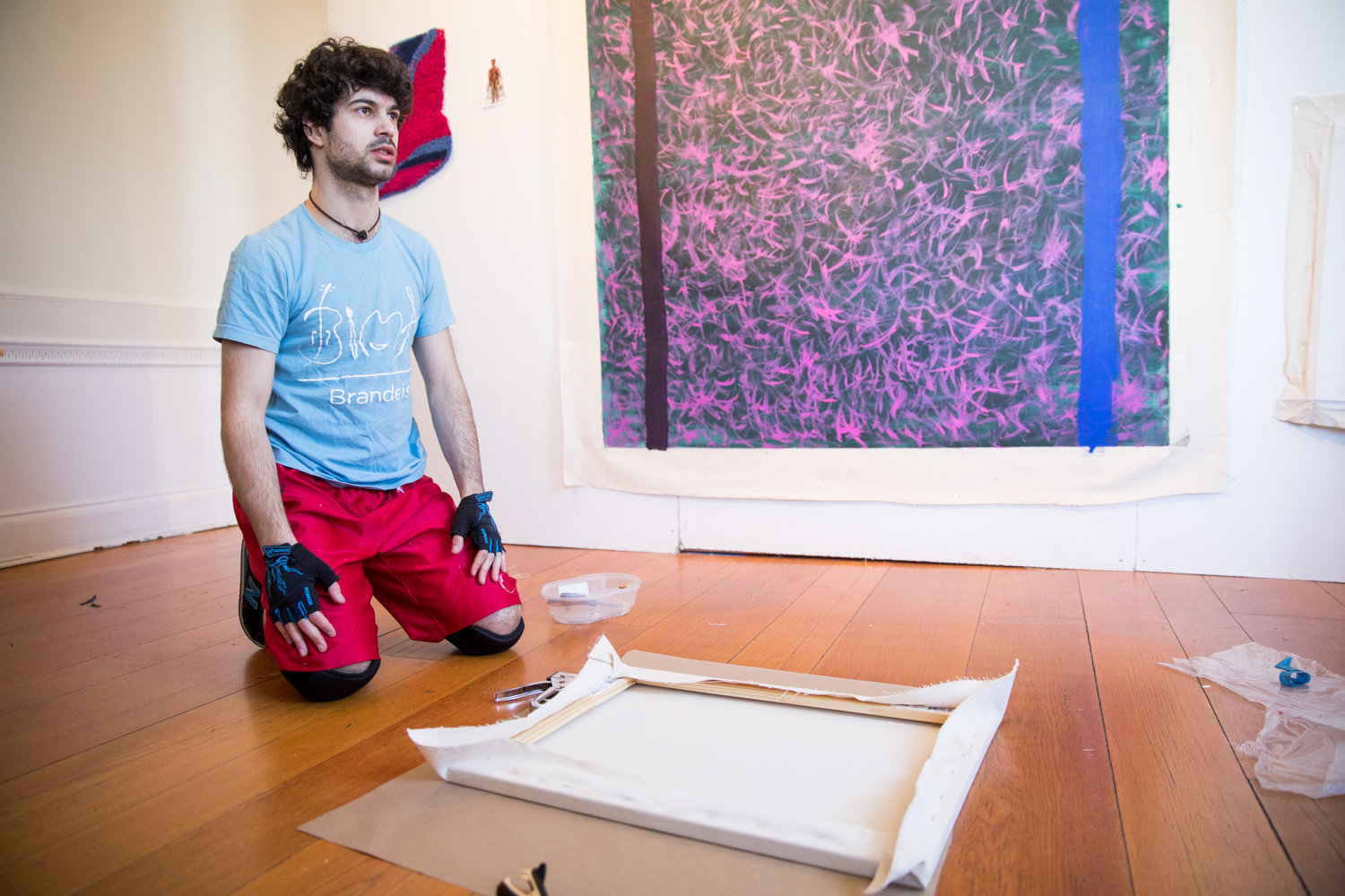 Ezra Benus talks about how medication serves as a jumping off point for the art he is creating as part of his Winter Workspace residency at Wave Hill.