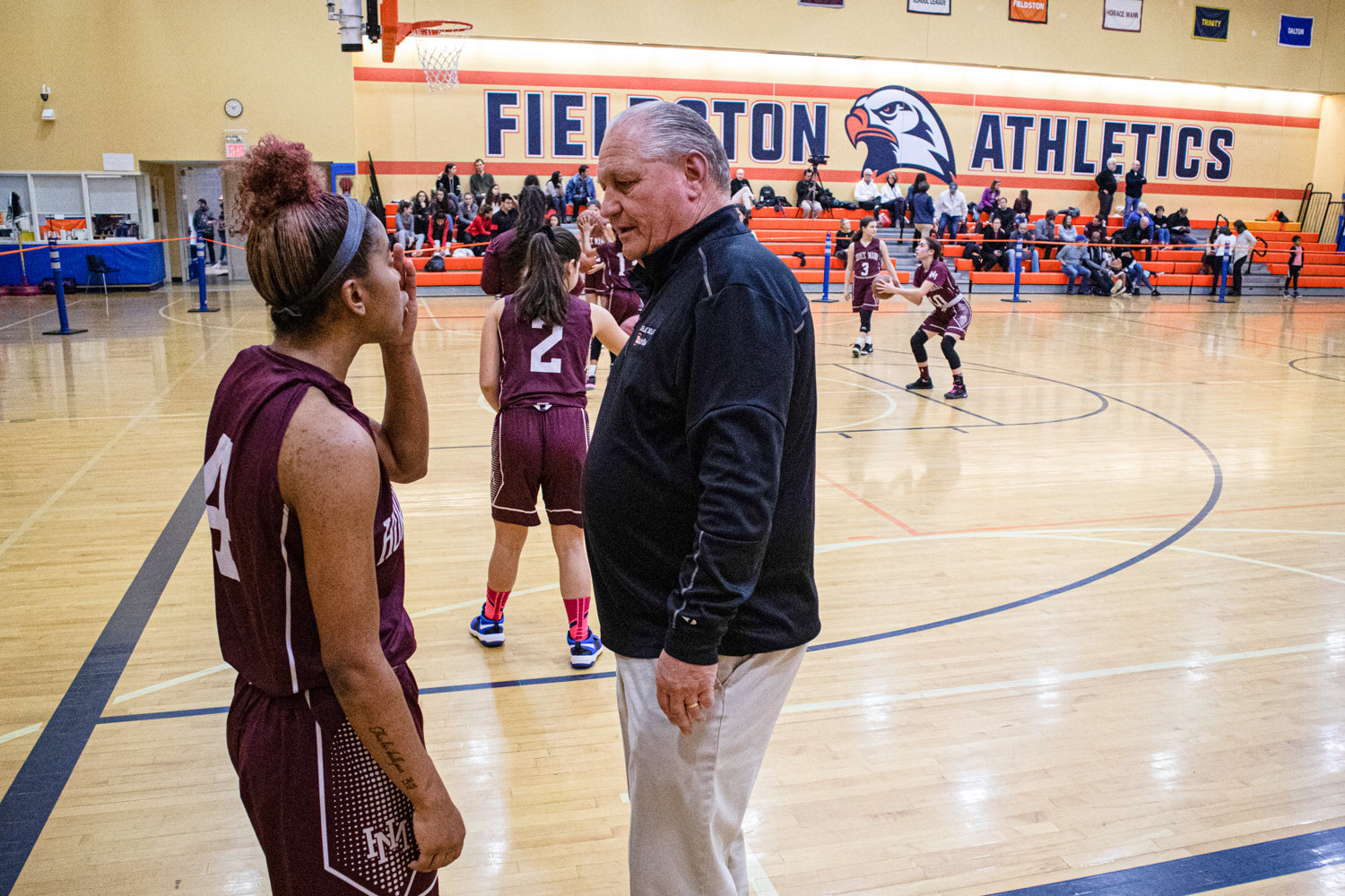 Horace Mann girls basketball coach Ray Barile is in his 21st season running his annual Coaches vs. Cancer Tournament. The event raised $60,000 this past Saturday, and nearly $800,000 since its inception.