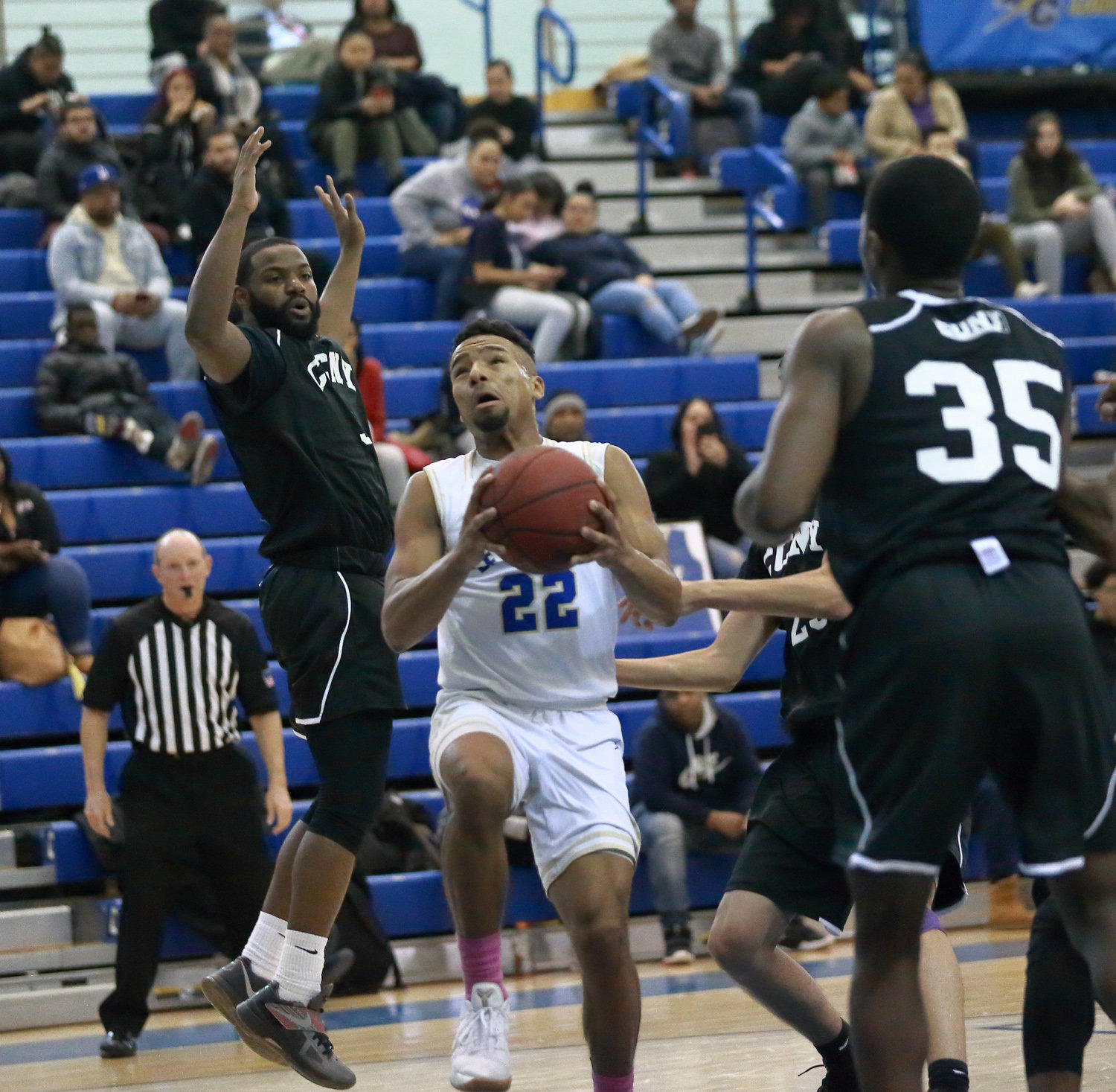 Lehman’s Tommy Batista scored a combined 32 points in the Lightning’s two victories last week, including a 22-point outing in a playoff win over Medgar Evers.