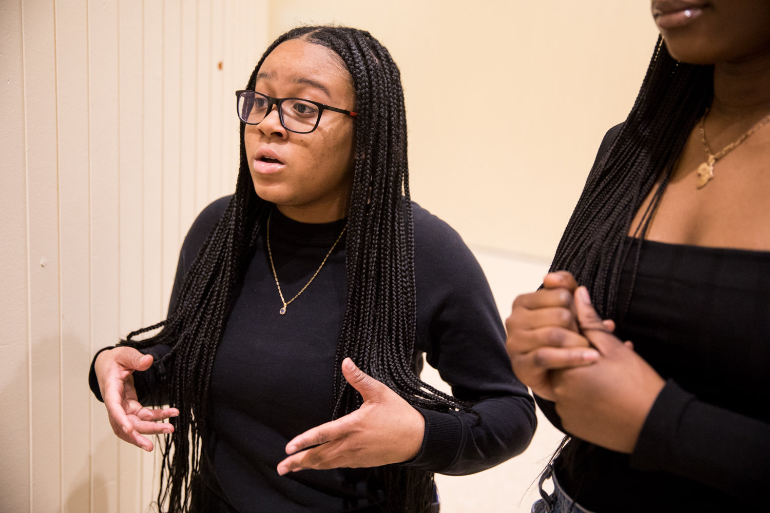 Tamara Wood, a senior at Marble Hill School for International Studies, was inspired by last year’s Black History Show to help found the Black Student Union.