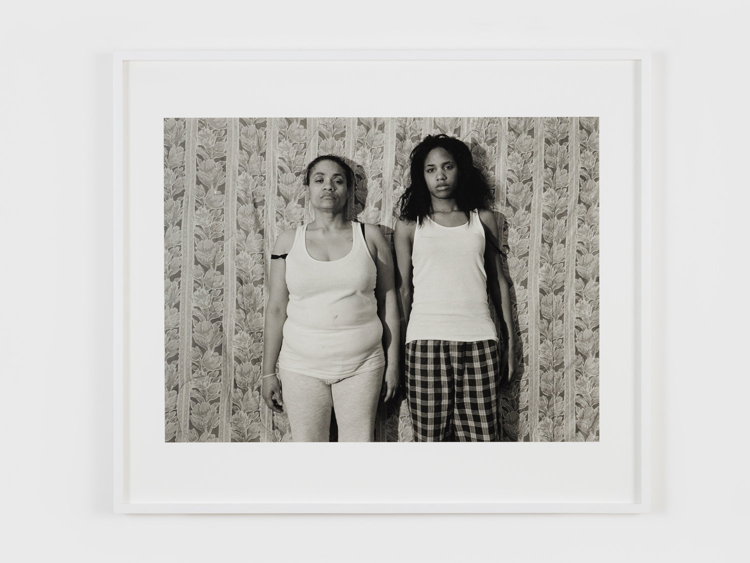 The Lehman College Art Gallery’s latest exhibition, ‘Young, Gifted and Black,’ brings together works by artists of African descent, including this photograph, ‘Momme Floral Comforter,’ by Latoya Ruby-Frazier.