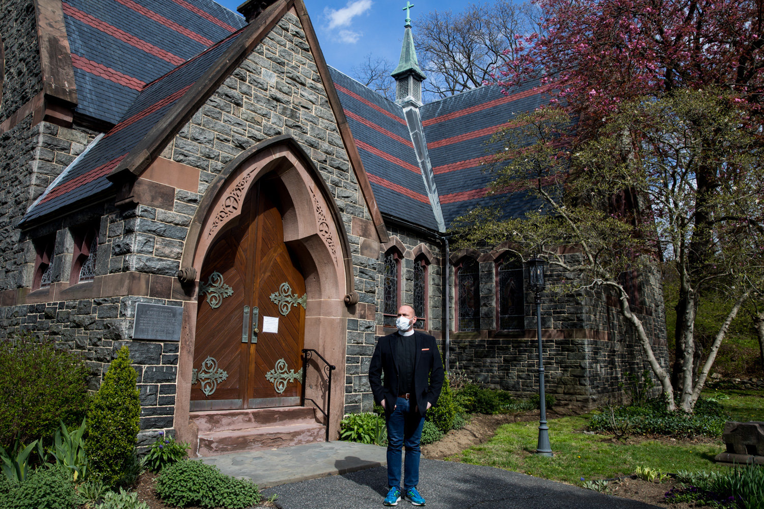 Rev. Andrew Butler, who leads Christ Church Riverdale, has found the reach of his church has grown since moving online following the statewide shutdown due to the coronavirus pandemic. Butler himself has recovered from the virus that causes COVID-19.