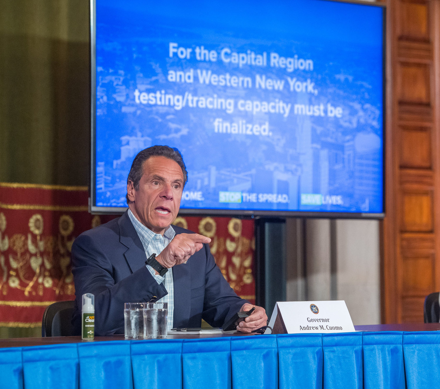 Gov. Andrew Cuomo says all of upstate New York is ready to open, leaving just a few more metrics for downstate areas like New York City to achieve before it can start reopening.
