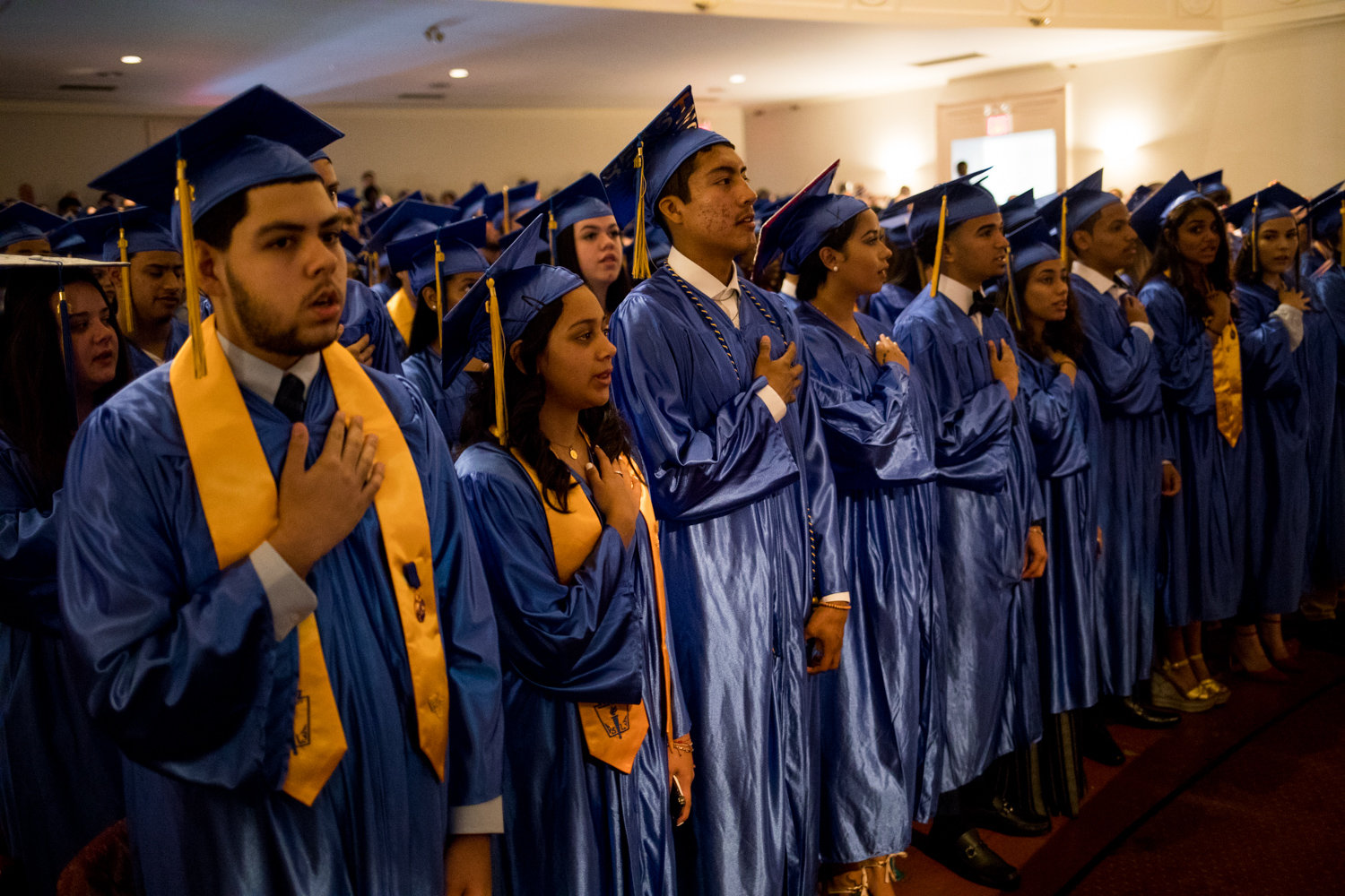 Graduation is taking on a new form this year due to the coronavirus pandemic, with many schools holding their ceremonies virtually. Others, like the Bronx School of Law and Finance, have opted to slate their ceremonies for later in the year.