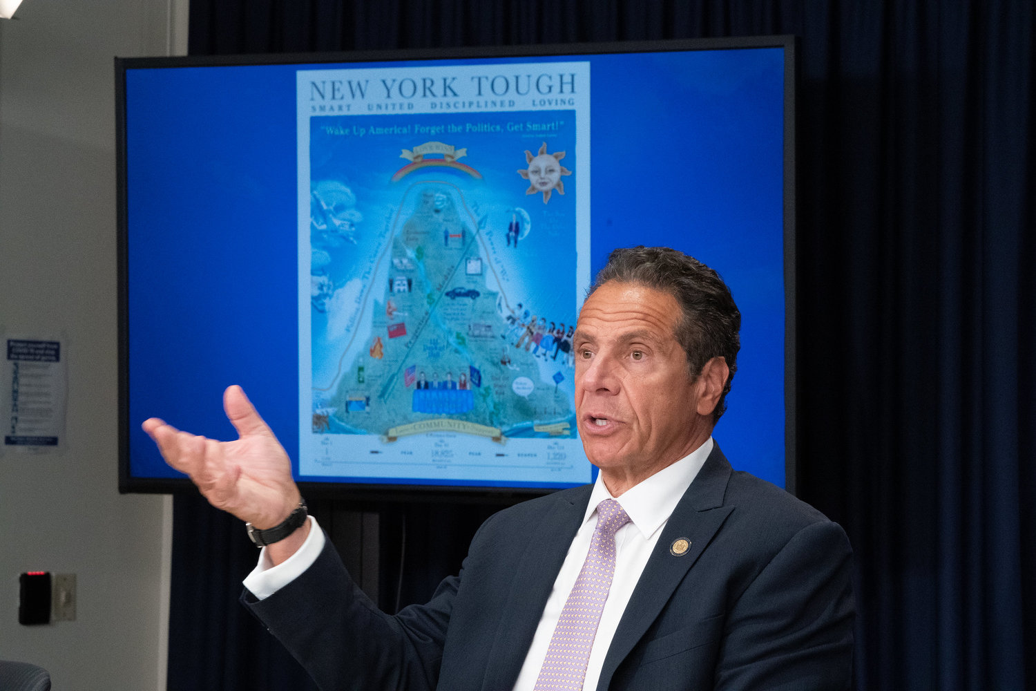 Gov. Andrew Cuomo is ready to let schools reopen in the fall, but only if they are in regions where the coronavirus outbreak is well under control.