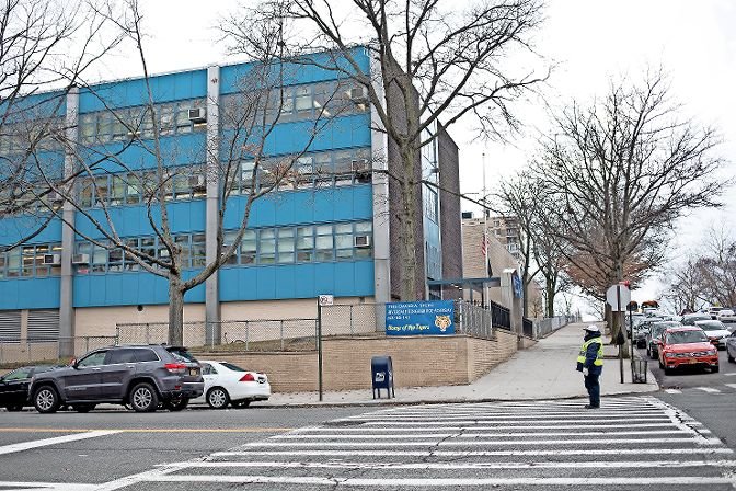 As schools look to reopen in the fall, administrators are getting creative with finding additional space for in-person classrooms. The ‘arcade’ at Riverdale/Kingsbridge Academy on West 237th Street would be an ideal space, but it’s currently under construction.