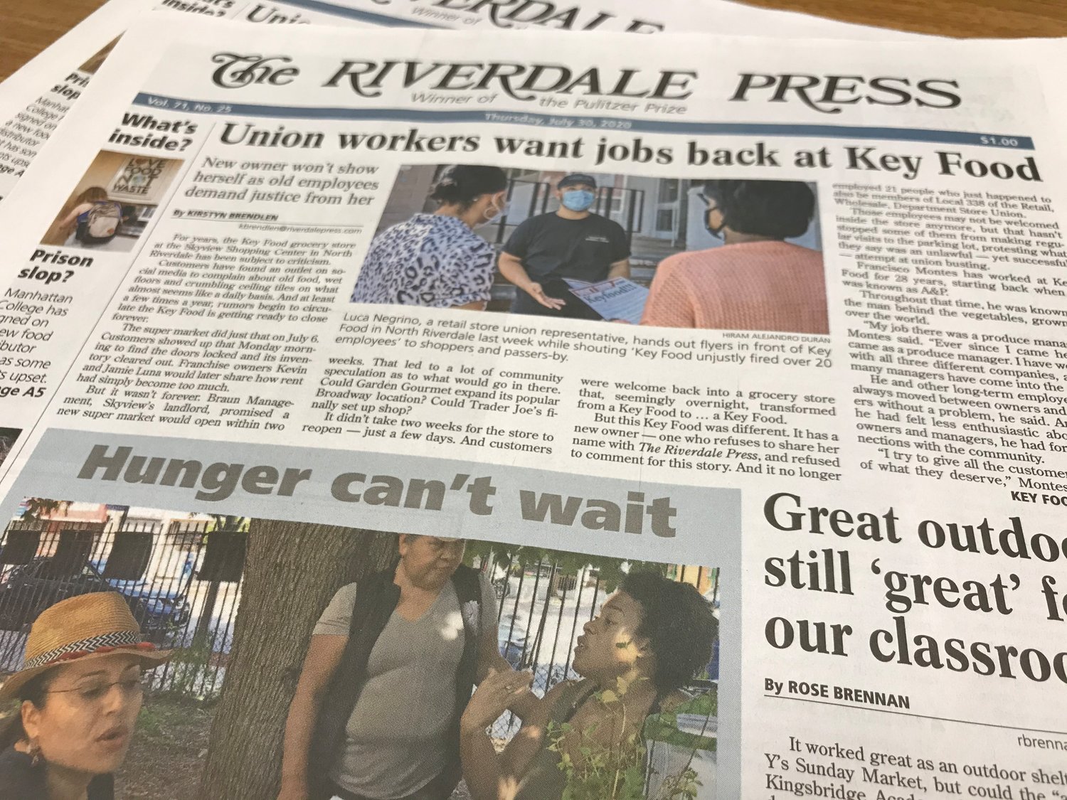 Latest From The July 30 2020 Edition Of The Riverdale Press The Riverdale Press Www 