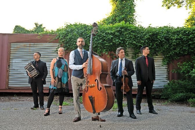 Award-winning musician Pedro Giraudo and his band perform at the Hudson River Museum in Yonkers to an audience limited to 50 people due to social distancing in the wake of the coronavirus pandemic.