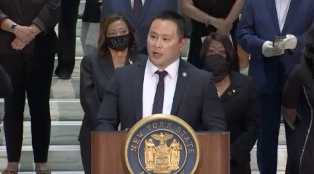 Assemblyman Ron Kim claims Gov. Andrew Cuomo called him last week and threatened him over comments he made to a newspaper claiming the executive branch may have violated the law when it withheld nursing home death statistics last year.