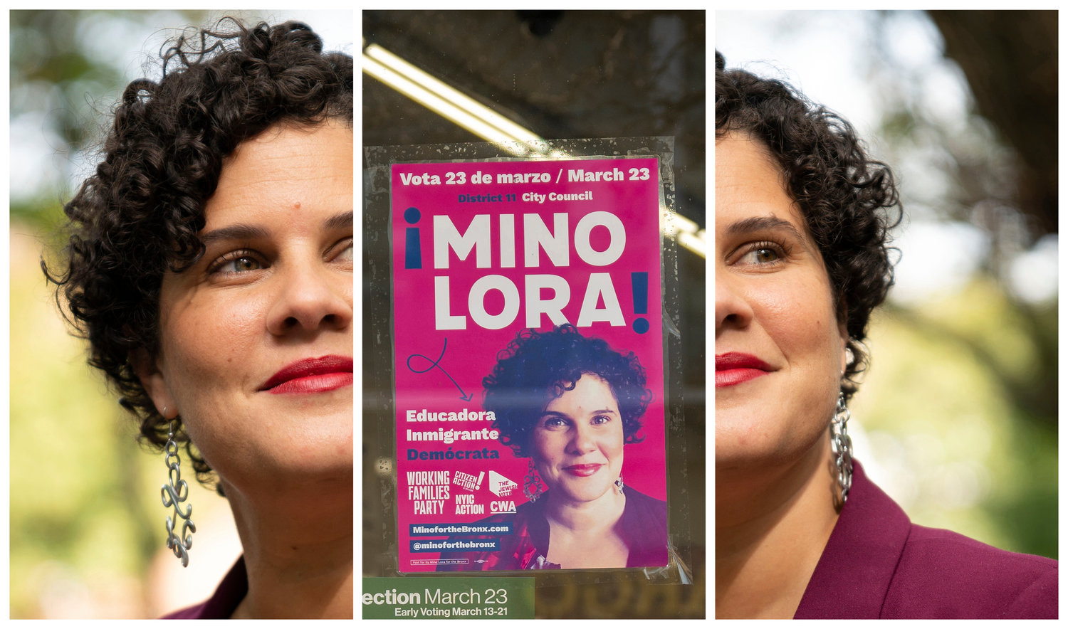 Mino Lora, an arts non-profit executive, says she’s making the rounds to three of the council district’s neighborhoods each day to talk to about her campaign. Just a few days from now, Lora and five competitors will find out which of them will replace Andrew Cohen on the city council in the March 23 special election.