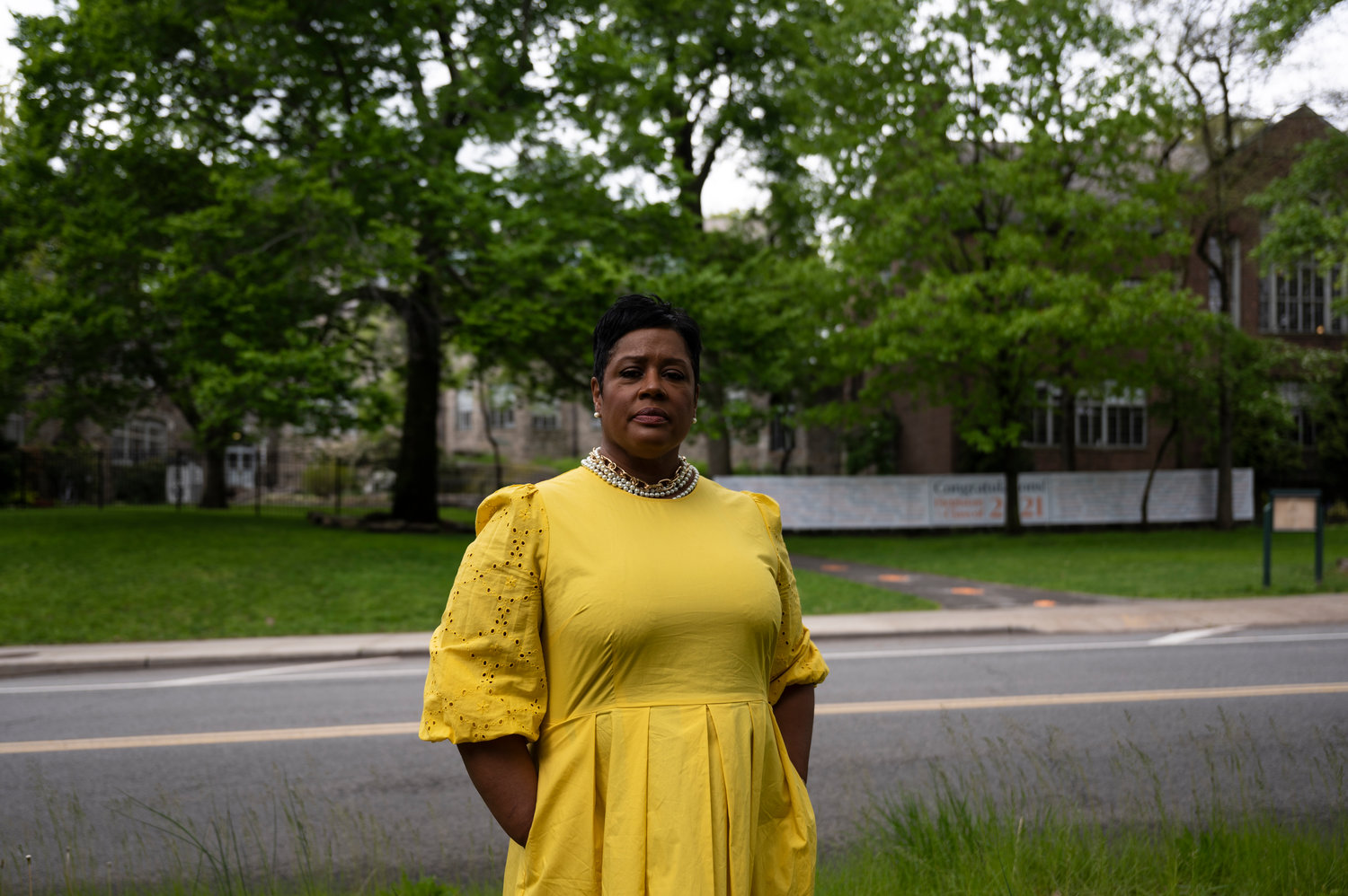 Kim Emile is one of the plaintiffs in a recent lawsuit accusing Ethical Culture Fieldston School of racial discrimination. She’s an alumna of the school, and her son and daughter attended the school as well.