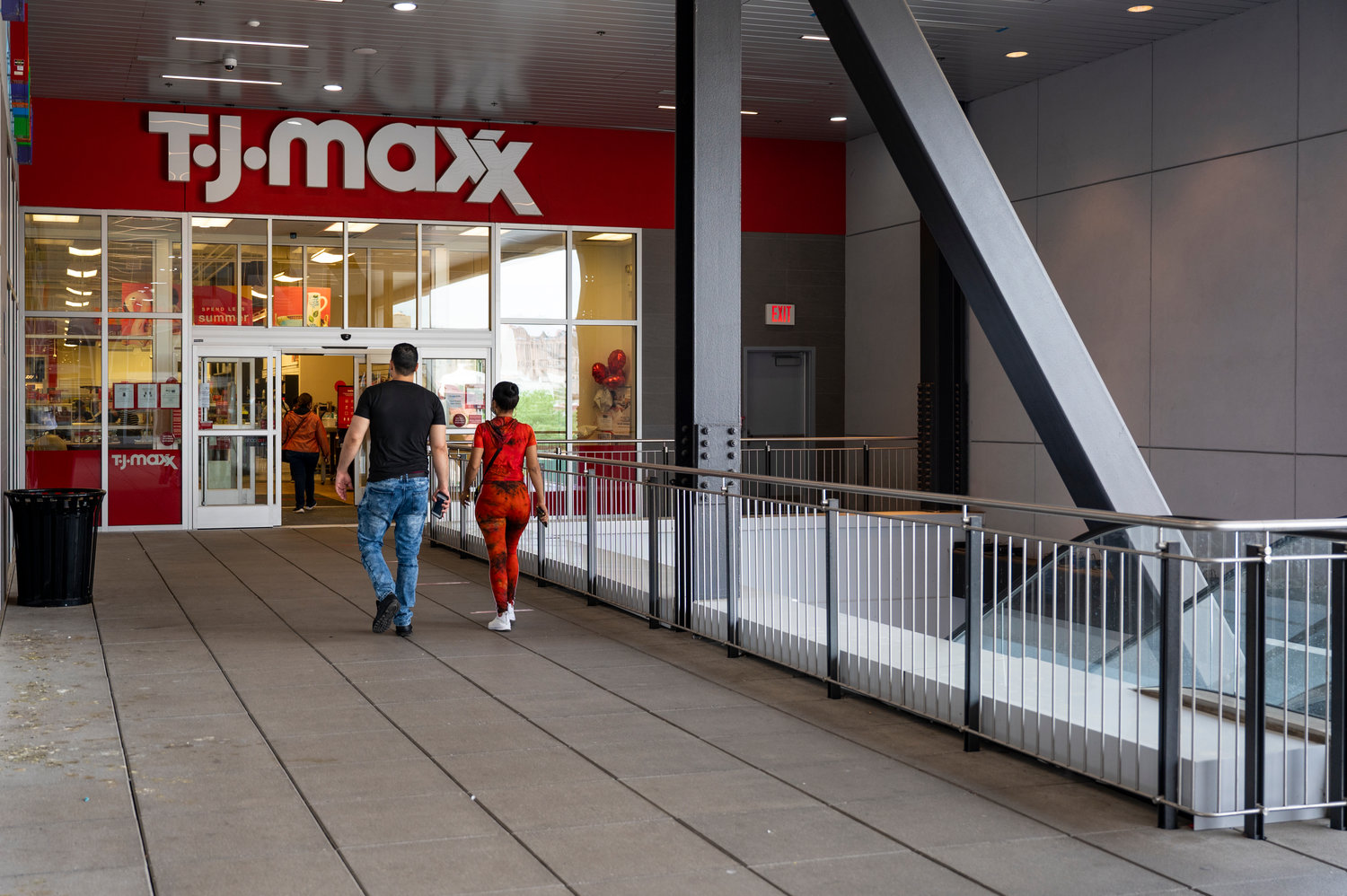 The exterior of the TJ Maxx at 171 West 230th Street.