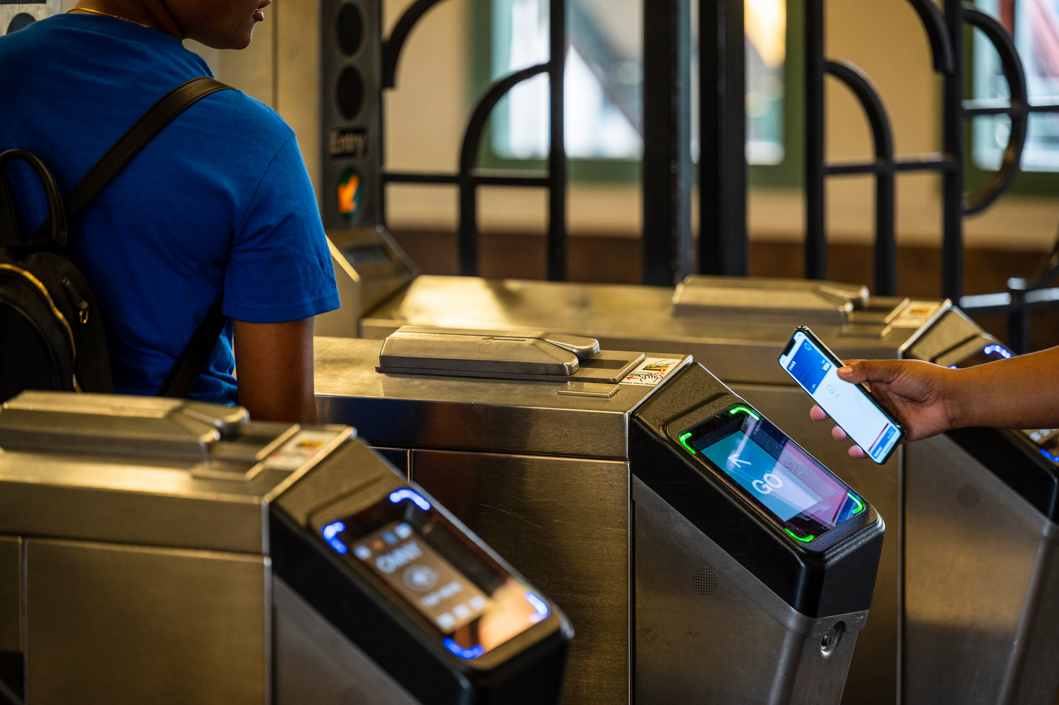 There are reports that one in every six commuters flash their smartphone or bankcard to pay subway and bus fares through OMNY. But are touch-free — and cashless — fares the way to the future? Some transit advocates say no.