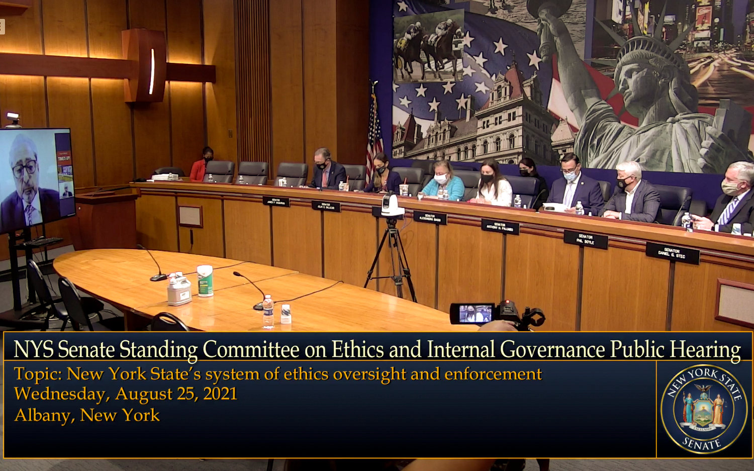 State Sen. Alessandra Biaggi held a hearing late last month to gather testimony about the alleged issues with the Joint Commission on Public Ethics, the state’s ethics watchdog. Biaggi sponsored a bill seeking to reform JCOPE by changing how it vote and how its commissioners are appointed.