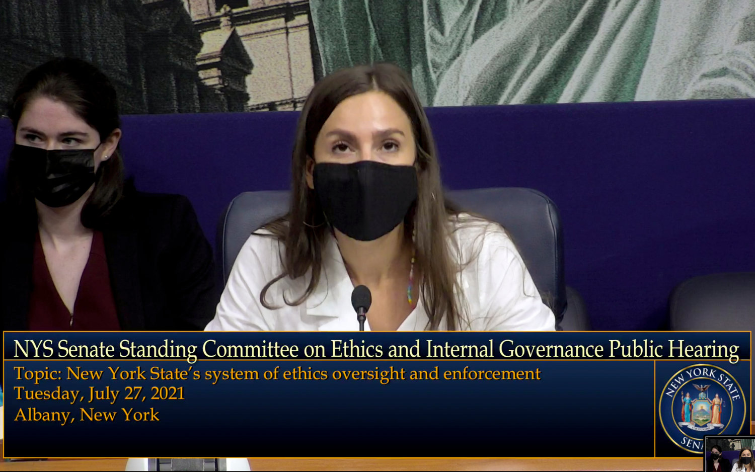 State Sen. Alessandra Biaggi looked into alleged issues with the Joint Commission on Public Ethics, the state’s ethics watchdog, late last month. Biaggi has sponsored a bill she says would fix many of JCOPE’s structural issues that prevent it from being truly independent.