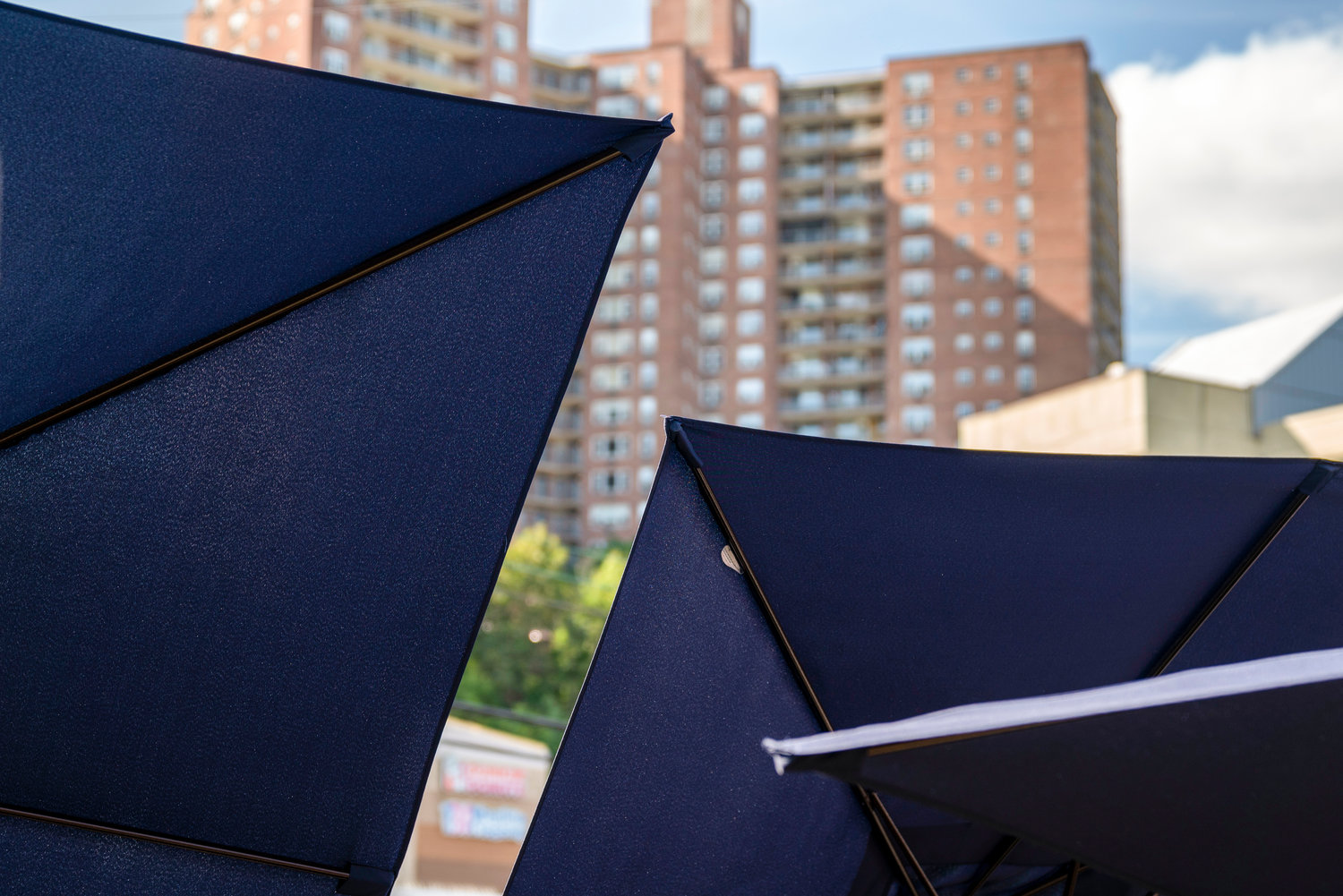 Structures for outdoor dining can be as simple as umbrellas on tabletops, or wood builds that require no permit or municipal oversight. A common sight since the start of the coronavirus pandemic, the city’s transportation department is exploring the possibility of making such offerings permanent.