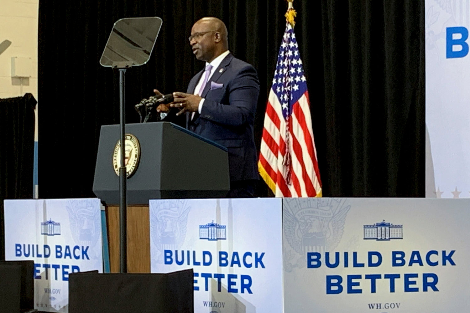 U.S. Rep. Jamaal Bowman found common ground early with Vice President Kamala Harris over their passionate drive to help children grow up in healthier communities. That has created a solid working bond between the two, and was what Bowman believes was likely the driving force bringing Harris to the Bronx in the first place last week.