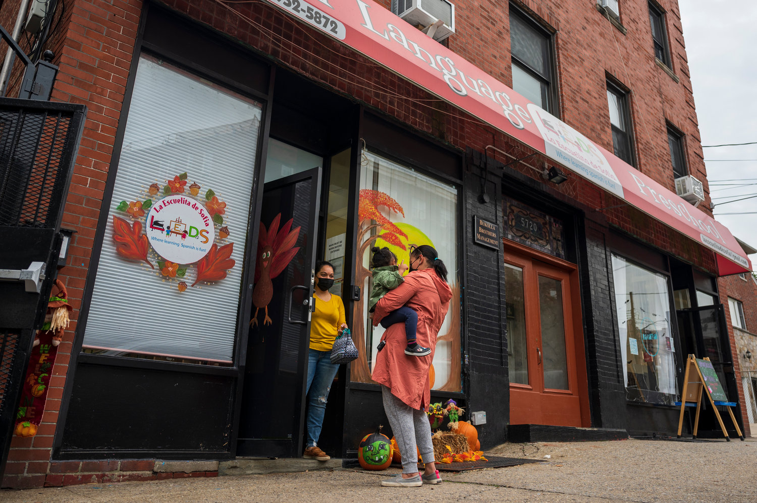 Julissa Freire, owner of La Escuelita de Sofia near Mosholu and Spencer avenues, is concerned the placement of a men’s homeless shelter in her North Riverdale neighborhood could convince parents to stop bringing their children to her preschool.