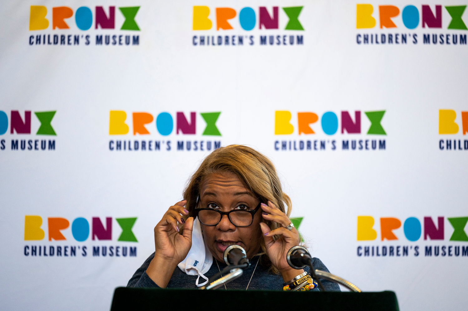 Outgoing New York City schools chancellor Meisha Porter had a lot of attention on her during the ‘key ceremony’ for the Bronx Children’s Museum last week — not just for her efforts to help keep the program moving ‘without walls,’ but also because she had announced that morning she would step down from her role as the city’s top educator at the end of this month.