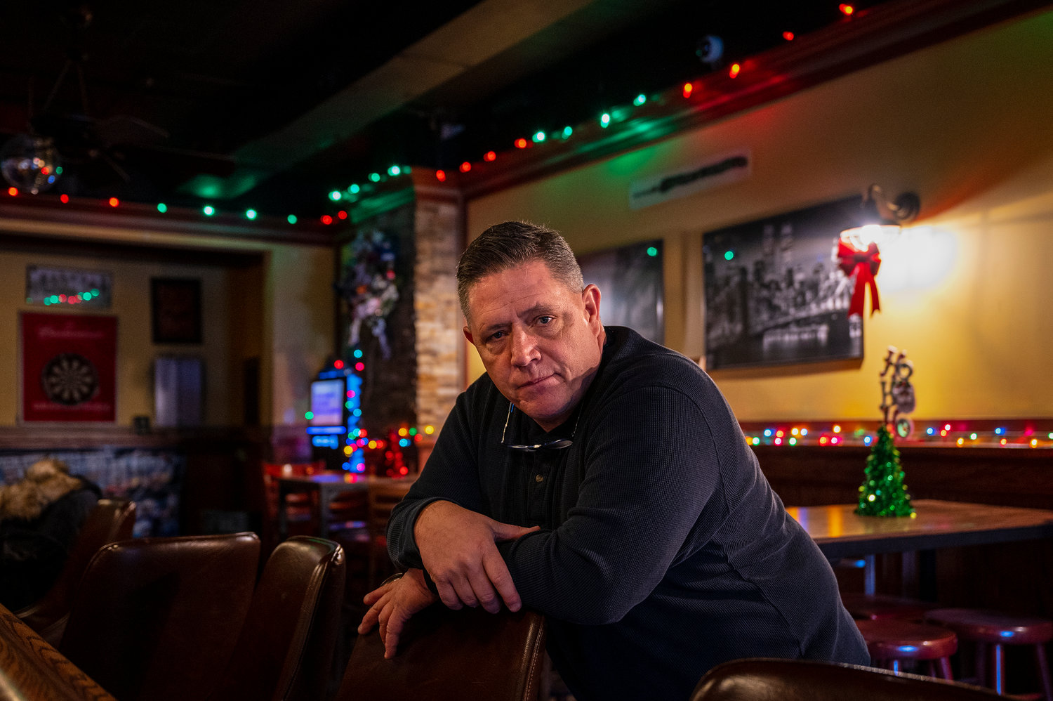 Richard Walsh, a bartender at Mr. Viggs bar in North Riverdale, says the loss of his friend Terence Mulvey means their annual toy drive to NewYork-Presbyterian Morgan Stanley Children's Hospital won’t be the same. Yet Walsh promised Mulvey he would continue to run the charity.