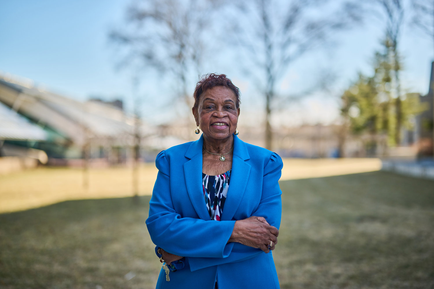 Dr. Catherine Alicia Georges is the department of nursing chair who will retire this spring. She served as president in the National Black Nurses Association and National Volunteer President of the AARP.