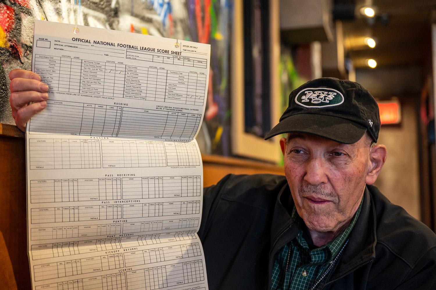 It's been a couple years since he retired, but Fred Smith still finds himself spending more time wondering how statisticians are scoring football plays than simply watching the game, thanks to his years working behind the scenes with the Jets.