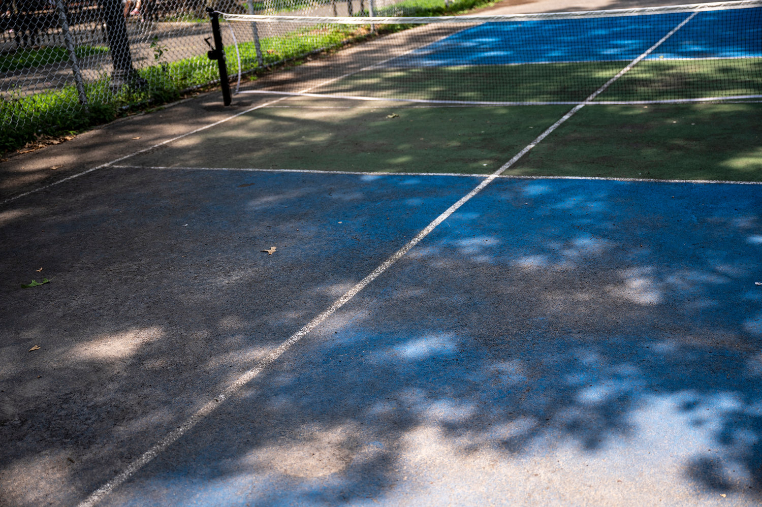 Alex Rosenblum, a northwest Bronx resident, found that the pickleball court in Van Cortlandt Park was an embarrassment. There is only a low net, with no borders.