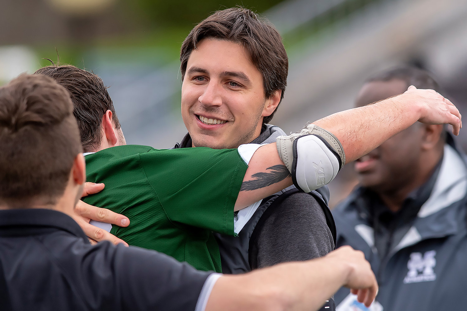 John Odierna, the new head coach of the defending MAAC men’s lacrosse champions, was promoted from assistant after Drew Kelleher left for Umass-Lowell in the offseason.
