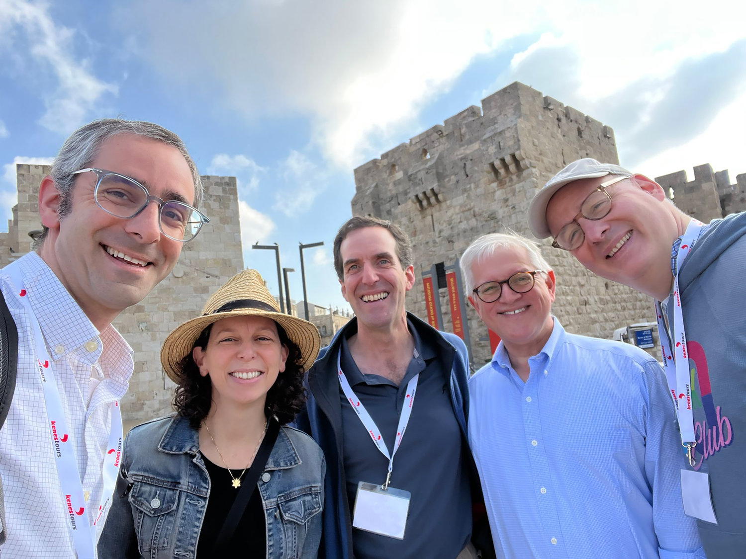 Rabbis who accompanied U.S. Rep. Ritchie Torres visit the Israeli holy land earlier this month. In addition to the rabbis, community members representing organizations such as the Riverdale Y were present.