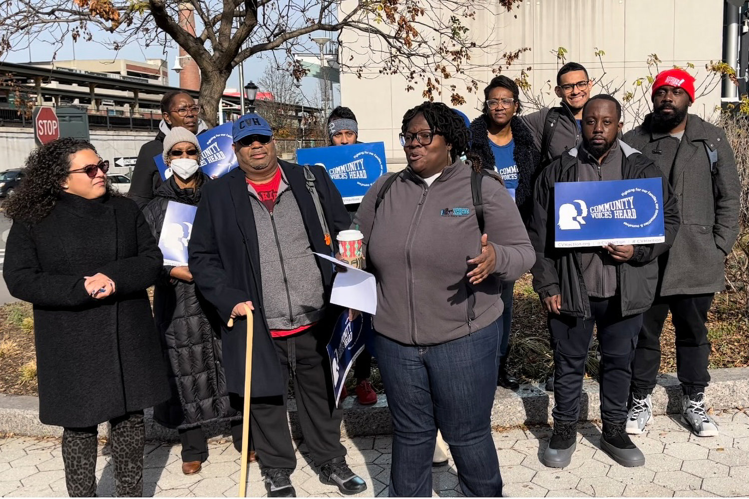 In preparation for the new legislative session, IONY held a rally in Yonkers on Dec. 5 to gain support on its slate of bills that would, in the group’s eyes, create a fairer tax system.