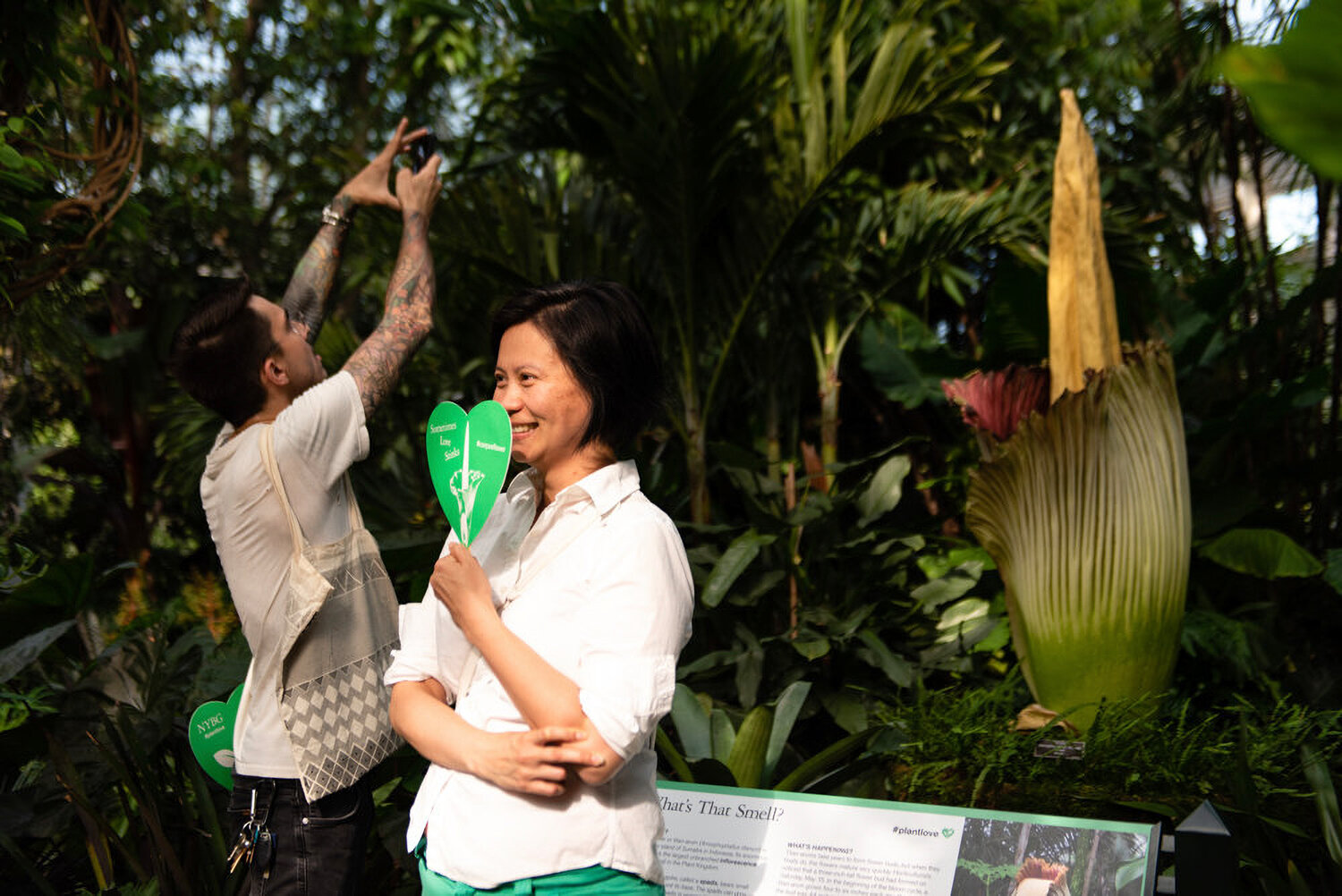 Despite its foul smell, the corpse flower at the New York Botanical Garden managed to attract throngs of visitors who endured the stench for the sake of pictures. A group of electeds and residents want city dwellers to gain free access to the garden as part of a 19th century agreement that has not been enforced.