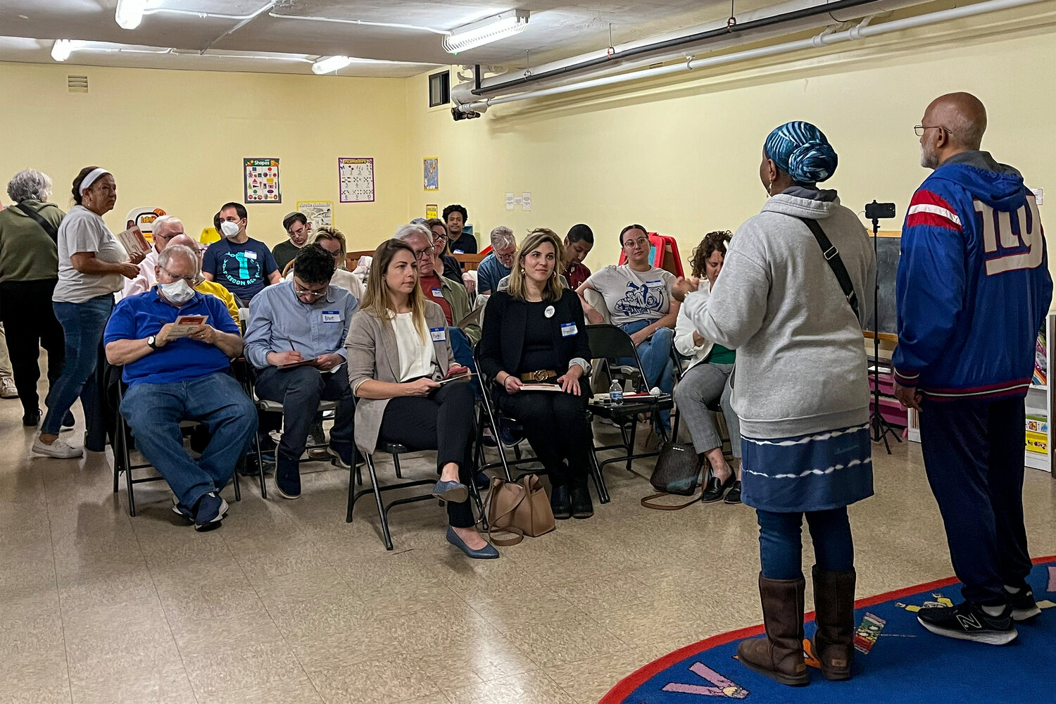 At the Unity Democratic Club meeting on May 18, speakers from the Releasing Aging People in Prison campaign spoke about the elder parole and fair and timely parole bills.